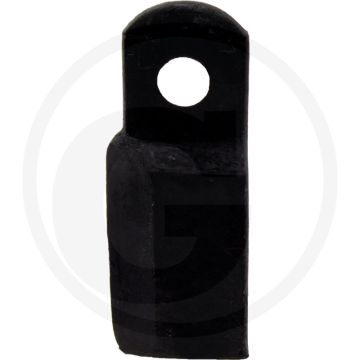 Mes - Dikte: 8mm, Lengte: 130mm (GRANIT Röll)
