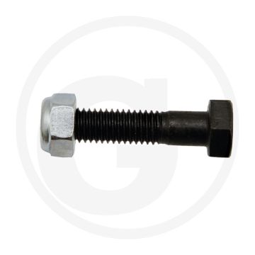 Boulon avec contre-écrou (M8 x 1,25 x 35 mm, 8,8 longueur du filetage : 23 mm taille de la clé : 13 mm)