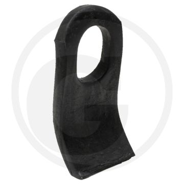 Klepelmes 10mm dik, 50mm werkbreedte - Slagkraft