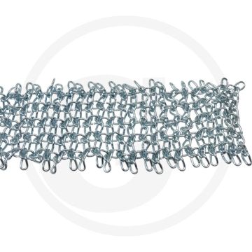 Kettingmat - Oppervlaktegehard, verzinkt, gelast - L:5000mm, H:250mm