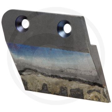 Heavy Duty Voorstuk (rechts  met hardgesoldeerde hardmetalen slijtplaat)