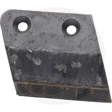 Heavy Duty Voorstuk (rechts  met hardgesoldeerde hardmetalen slijtplaat)