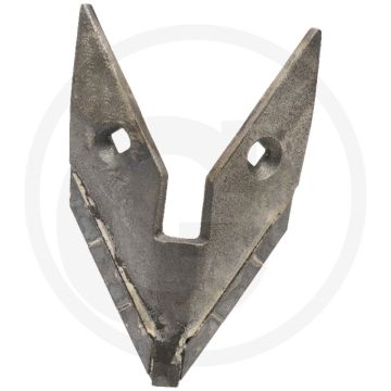 Heavy Duty Ganzevoetbeitel (135 mm met hardgesoldeerde hardmetalen slijtplaat)