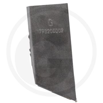 Heavy Duty Gelast onderdeel (met hardgesoldeerde hardmetalen slijtplaat)
