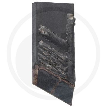 Heavy Duty Gelast onderdeel (met hardgesoldeerde hardmetalen slijtplaat)