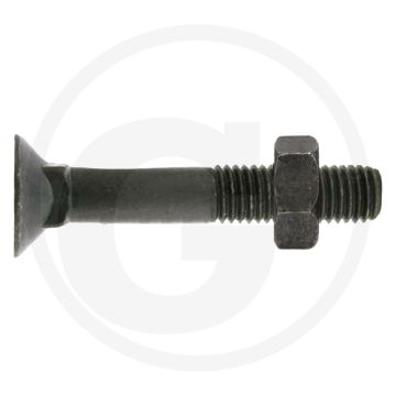 Ploegbouten DIN 608 - 8.8 M10 25mm