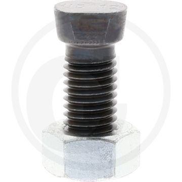 Ploegbout met moer VPE 25 - M12 x 1,75, 38mm L