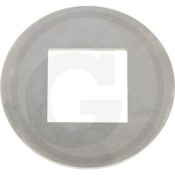 Instelschijf - Buiten-Ø: 90mm, Dikte: 3mm, Vierkant: 41x41mm