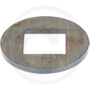 Instelschijf 40 x 40 mm - Dikte 6 mm | Prismasterren Güttler | Grondbewerking
