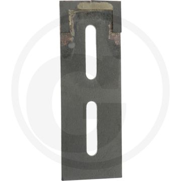 Heavy Duty Afstrijkers 200x70 mm met hardgesoldeerde hardmetalen slijtplaat