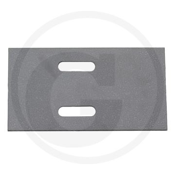 Afstrijker (metaal) - Dikte 3mm | GRANIT afstrijkers voor pakkerwalsen (Eberhardt)