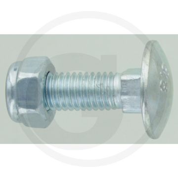 Bout met moer (M8 x 1,25 x 25-8.8)