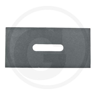 Afstrijker (metaal) - Dikte 3mm - Rabe