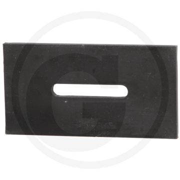 Afstrijker (kunststof) (170 x 90 mm, gat 75 x 13 mm)
