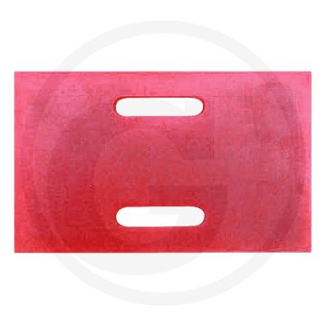 Afstrijker (kunststof) - Dikte 10mm - Maschio