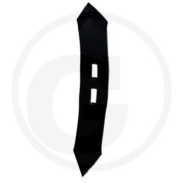 Beitel - Afmetingen: 375 x 60 x 12 mm, Gatafstand: 45-75
