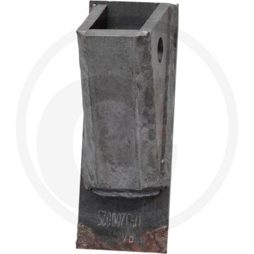 Heavy Duty Slijtschoen (rechts  met hardgesoldeerde hardmetalen slijtplaat)