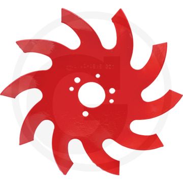 Einböck Roller hoe en forme d'étoile (droite, rouge)