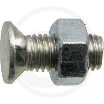 GREGOIRE BESSON Bout met moer M12 x 30 mm - Naud