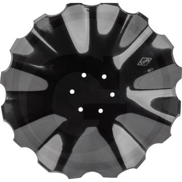 Kuhn Gegolfde schijf D45 - Buiten-Ø 460mm, 16 tanden