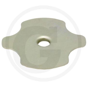 Lemken Geleideplaat - Afmetingen: 3 x 120 x 130 mm, Menke-Nr. 111014
