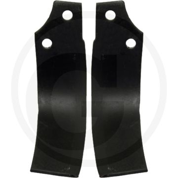 Maschio Gebogen freesmessenset (rechts / links)