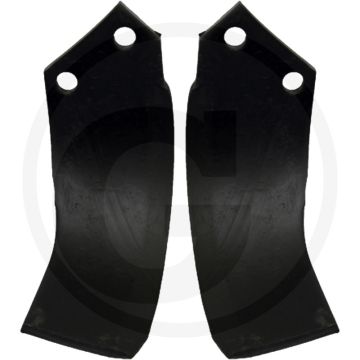 Maschio Gebogen freesmessenset (rechts / links)
