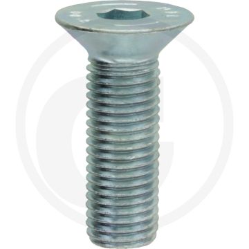 Boulon à tête fraisée M16 x 50 DIN 7991 - Acier, zingué, 8.8, RH
