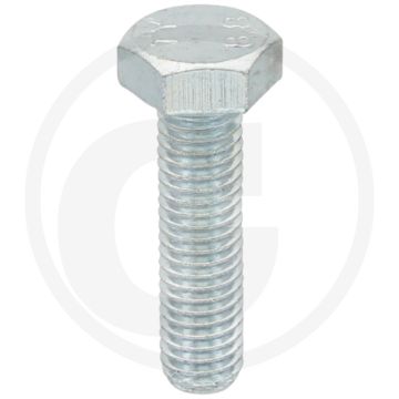 Boulons hexagonaux M8 x 30, DIN 933, 8.8 Classe de qualité