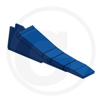 Saphir Diepwoelbeitel (100 mm)
