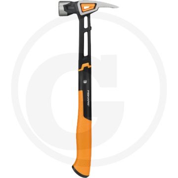 Fiskars Zimmermannshammer XXL mit IsoCore™ Antivibrationssystem - 140x35x407mm