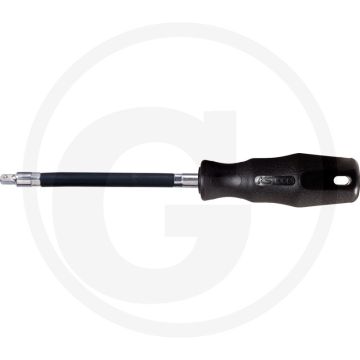 KS Tools 1/4" ERGOTORQUE® Schroevendraaier 200 mm - Kunststofmantel - 1-Komponentengreep