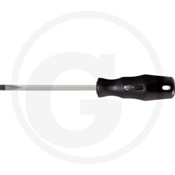 KS Tools ERGOTORQUE Schroevendraaier, zaagsnede, 10mm - DIN 5265, 1-Komponentengriff, Chrom Vanadium