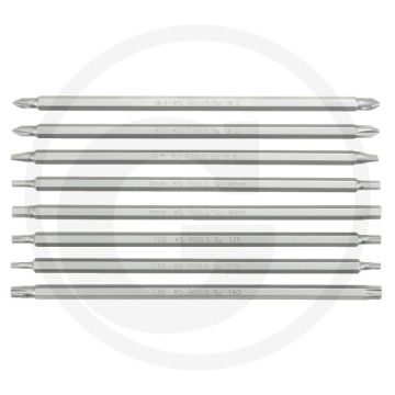 KS Tools Schraubendreher-Doppelklinge PH0 + PH1 175mm 40g