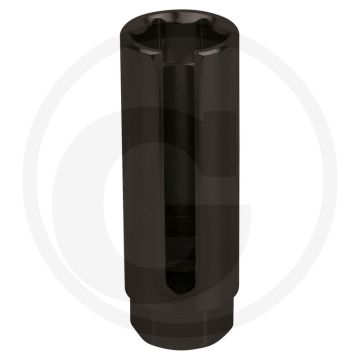 KS Tools 3/8"Lambdasonden dopsleutel,diep+sleuf,2 (geschlitzt)