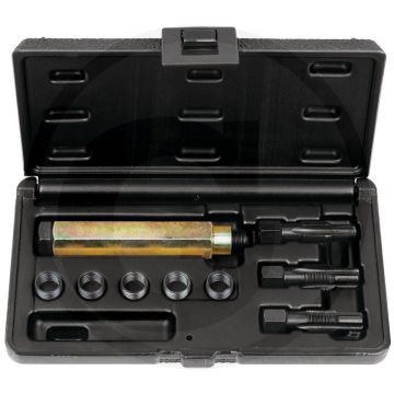 KS Tools THREADfix Reparatur-Set M12 x 1,5 für Lambdasonden, 9-Delig - Incl. Gewindebohrer & Montagewerkzeug