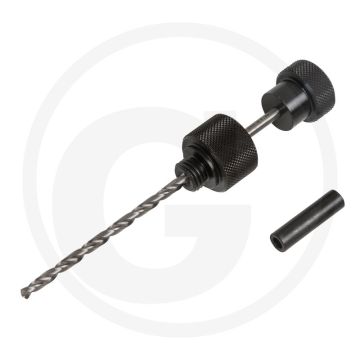 KS Tools Abgasrückführungsgehäuse voor Mercedes Common-Rail Motoren - Reinigingsset met passende boor - 26x200x26mm