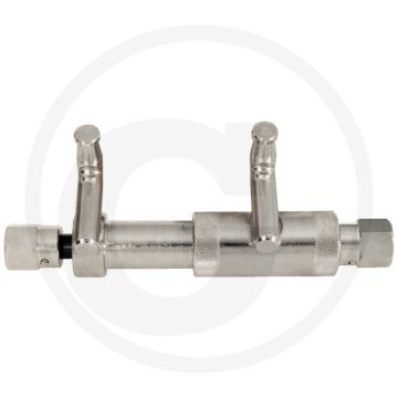 KS Tools Veerspanner v.VAG uitlaat-staalklemmen,145 mm - Voor VAG Uitlaatklammontage