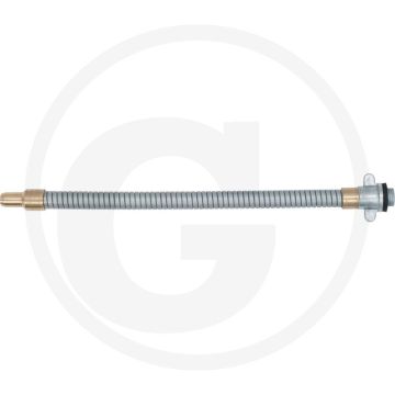 KS Tools Metall-Flexrohr für 150.9250 - Stabiles, biegbares Stahlrohr - M15 x 1,5 - 250mm