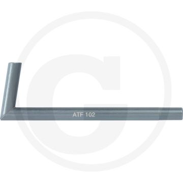KS Tools Adapterbuis gebogen VAG,AT102/Ø10 GL=140x45 mm - D=10mm, L=160mm, B=64mm