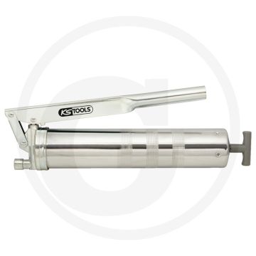 KS Tools Hevel-vetspuit met flexibele slang, 400g - Hoogglans verchroomd, 500cm3