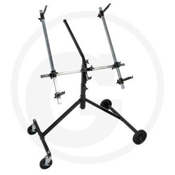 KS Tools Lackierständer - Verstelbare Haltevorrichtingen, 4 Rollen, belastbaar tot 35 kg