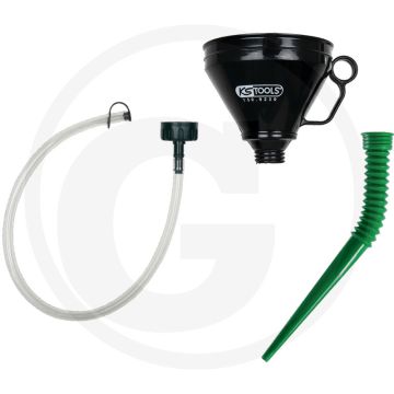 KS Tools Universaltrichter - Flexibele trechter voor lastige plekken - 306x150x457mm