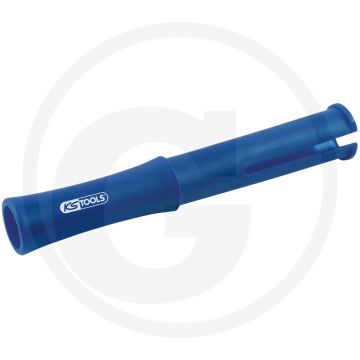 KS Tools Abrollgriff für Lenkradwickelfolie, blau - zur Verwendung der Lenkradwickelfolie - 260mm