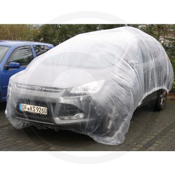 KS Tools Kunststoffgarage, transparent, 6,5x3,5 m - Ideale bescherming tegen regen