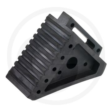 KS Tools Gummi Unterleg-Keil mit Griff - Schwere Ausführung, 200x180x225 mm
