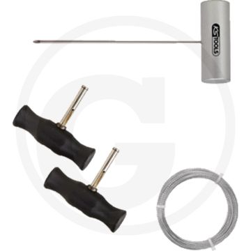 KS Tools Draadsnijset met zaagdraad - Ergonomische handgrepen - 122x55x215mm
