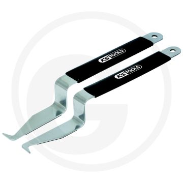 KS Tools Sierlijst- en kitverwijderset, 2-dlg. - 220 mm lengte, voor Mazda en Toyota