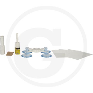 KS Tools Steinschlag-Reparatur-Satz, 15-tlg. voor Windschutzscheibe reparatie