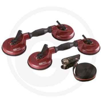 KS Tools Dubbele ruitenhouderset,3-dlg (3-teilig)